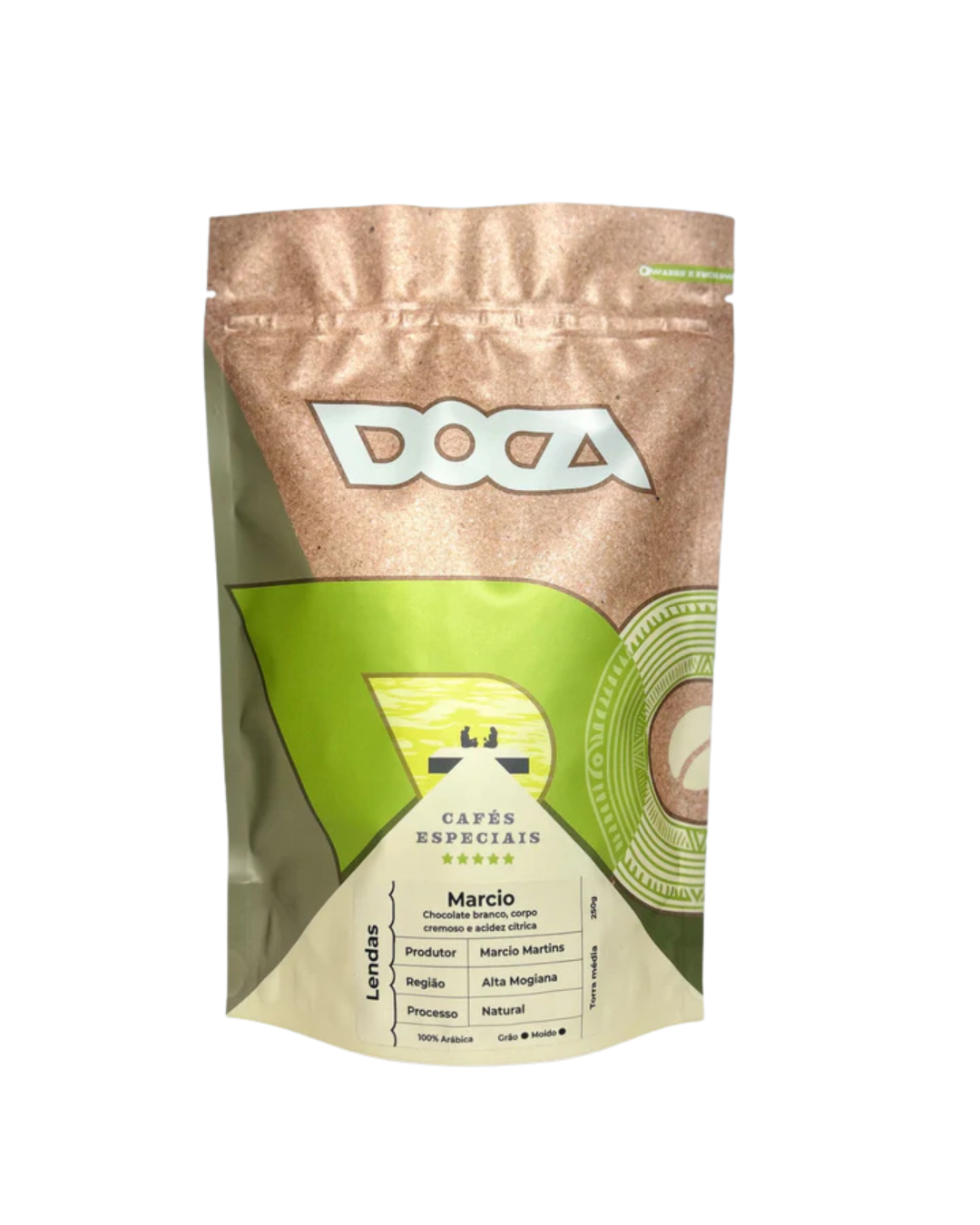 CAFÉ DOCA MARCIO 250g - 86,5 PONTOS