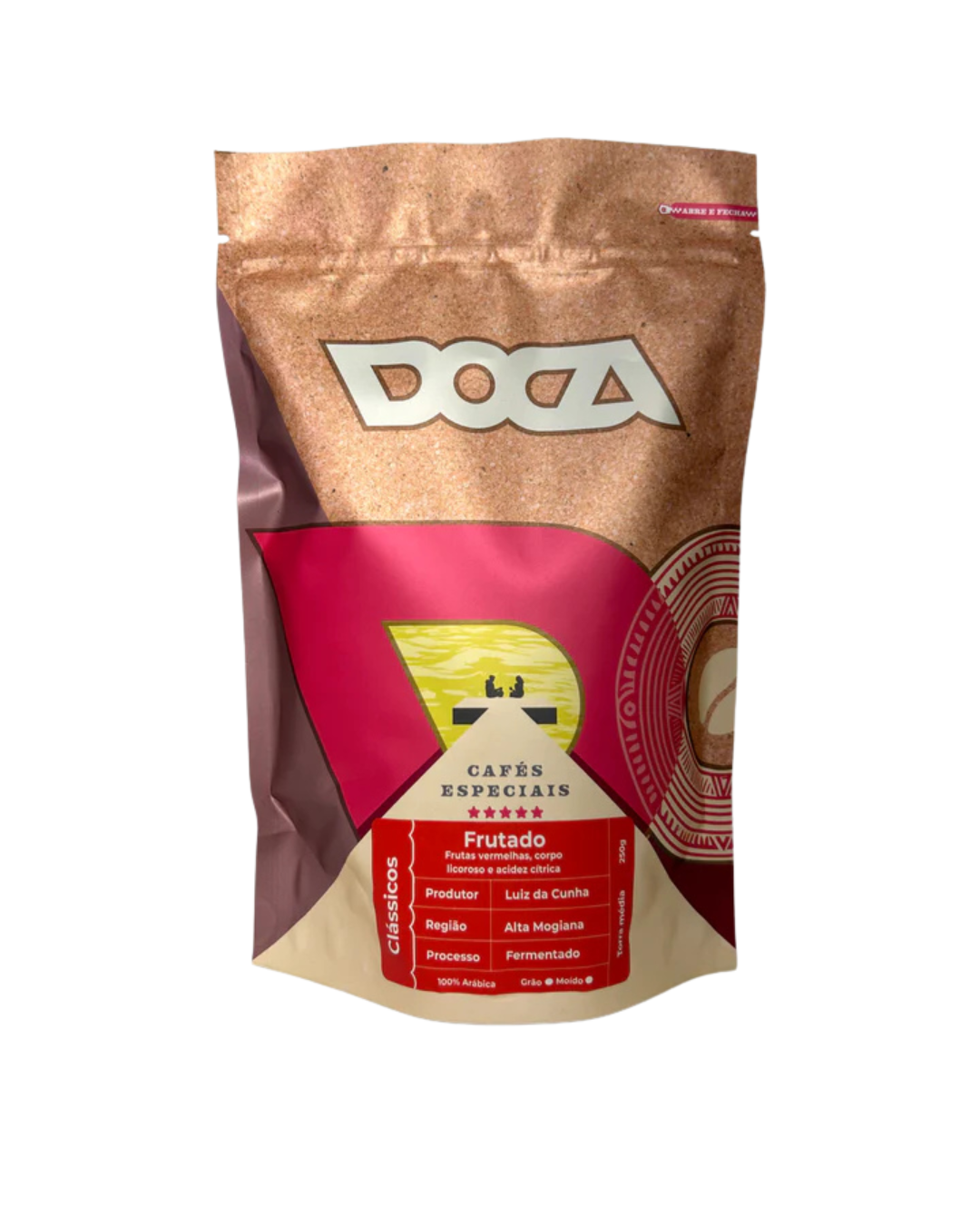 CAFÉ DOCA FRUTADO 250g - 87 PONTOS