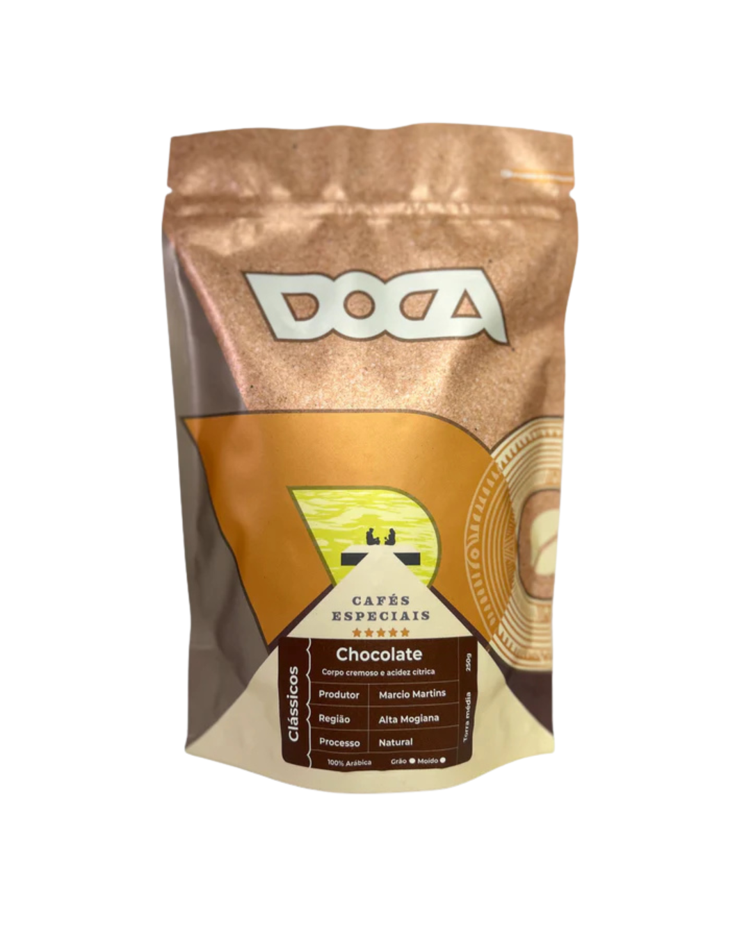 CAFÉ DOCA CHOCOLATE 250g - 85 PONTOS