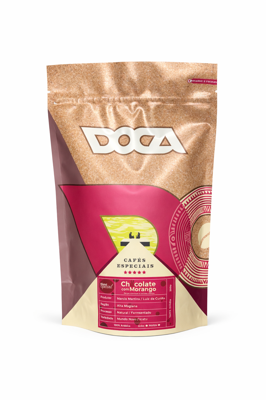 EDIÇÃO PÁSCOA - CHOCOLATE COM MORANGO + BALANÇA DE BRINDE