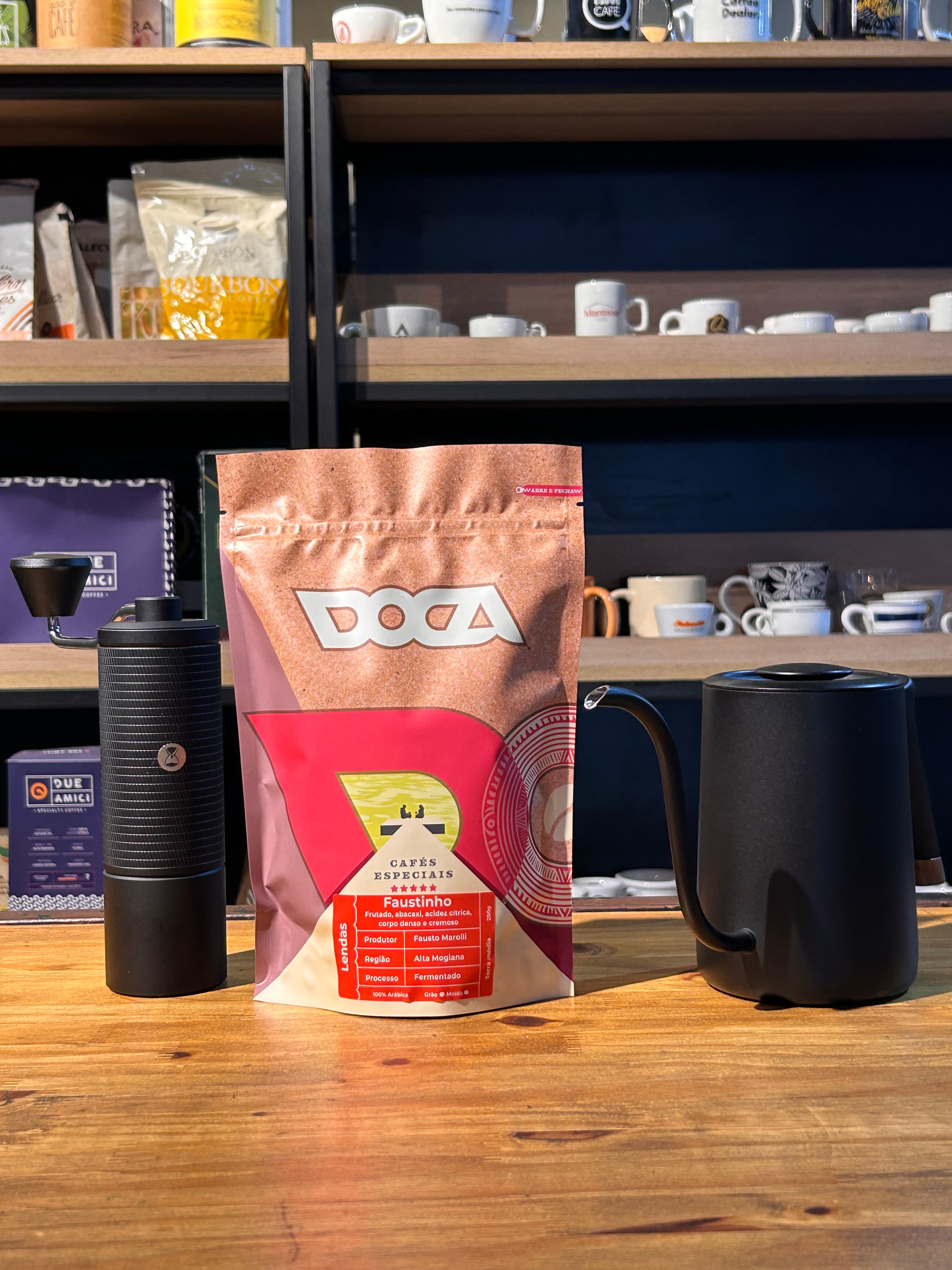 CAFÉ DOCA FAUSTINHO FERMENTADO 250g - 87 PONTOS